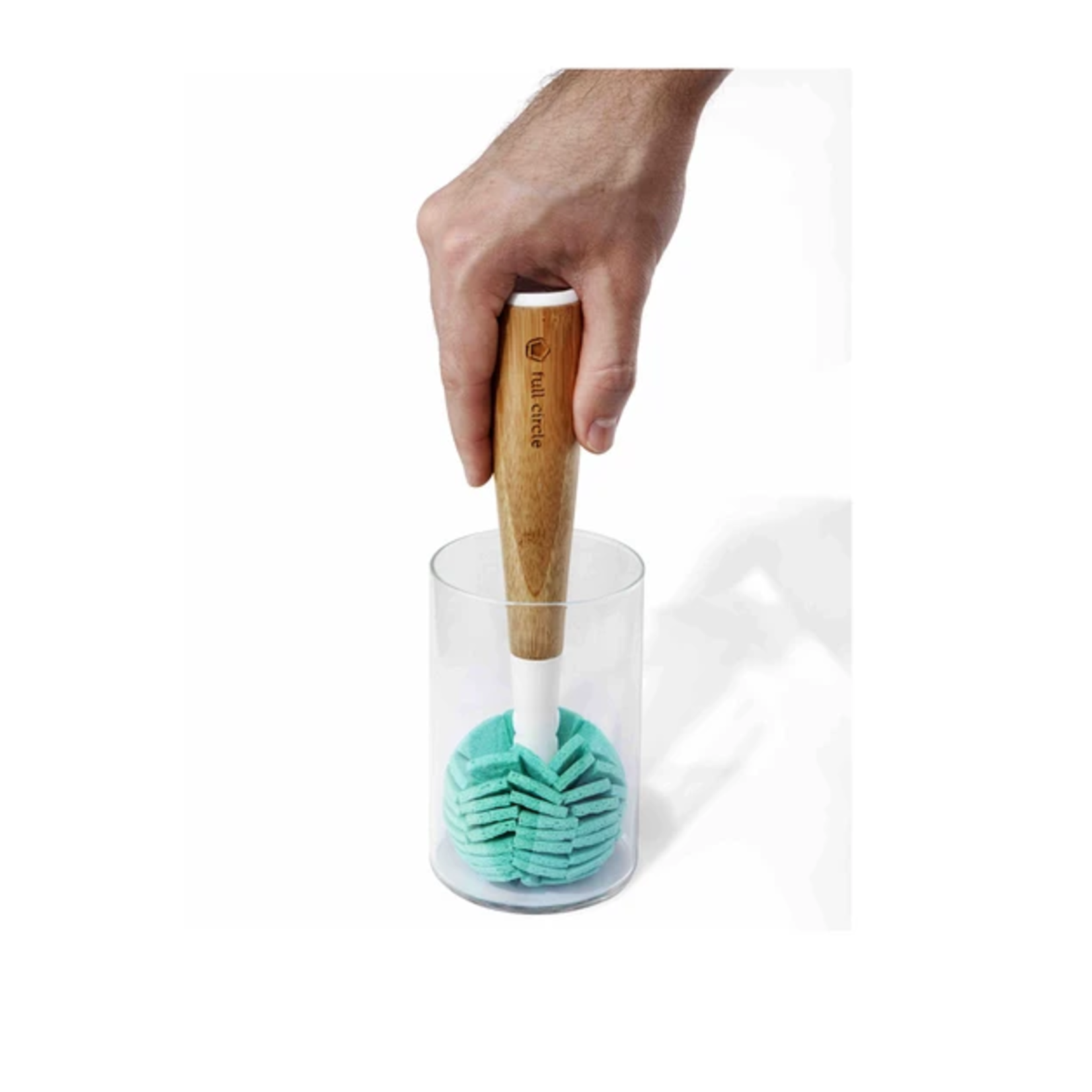 Full Circle Crystal Clear Glass Cleaner Brush | Full Circle