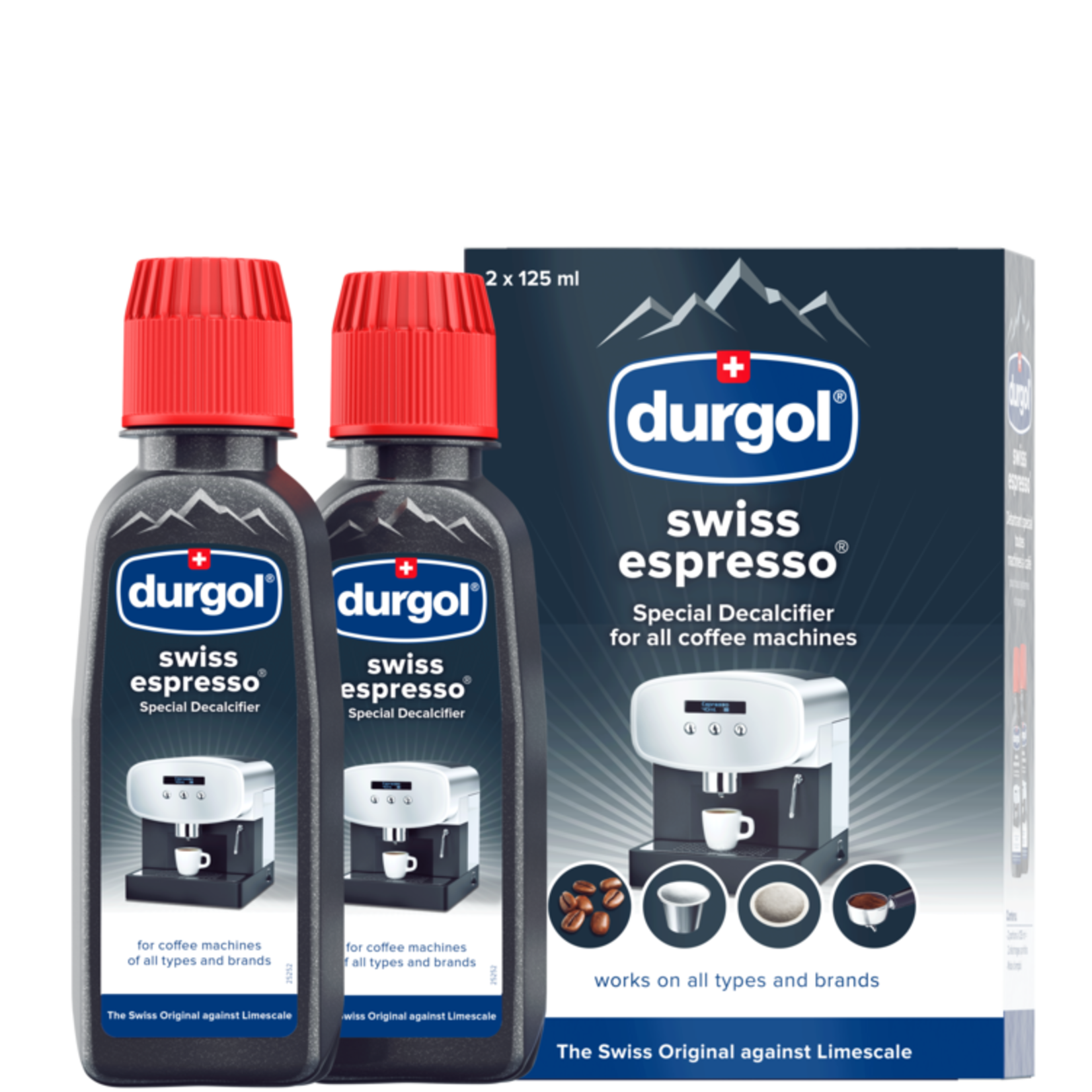 Frieling Durgol Swiss Espresso 2x4.2oz cleaner