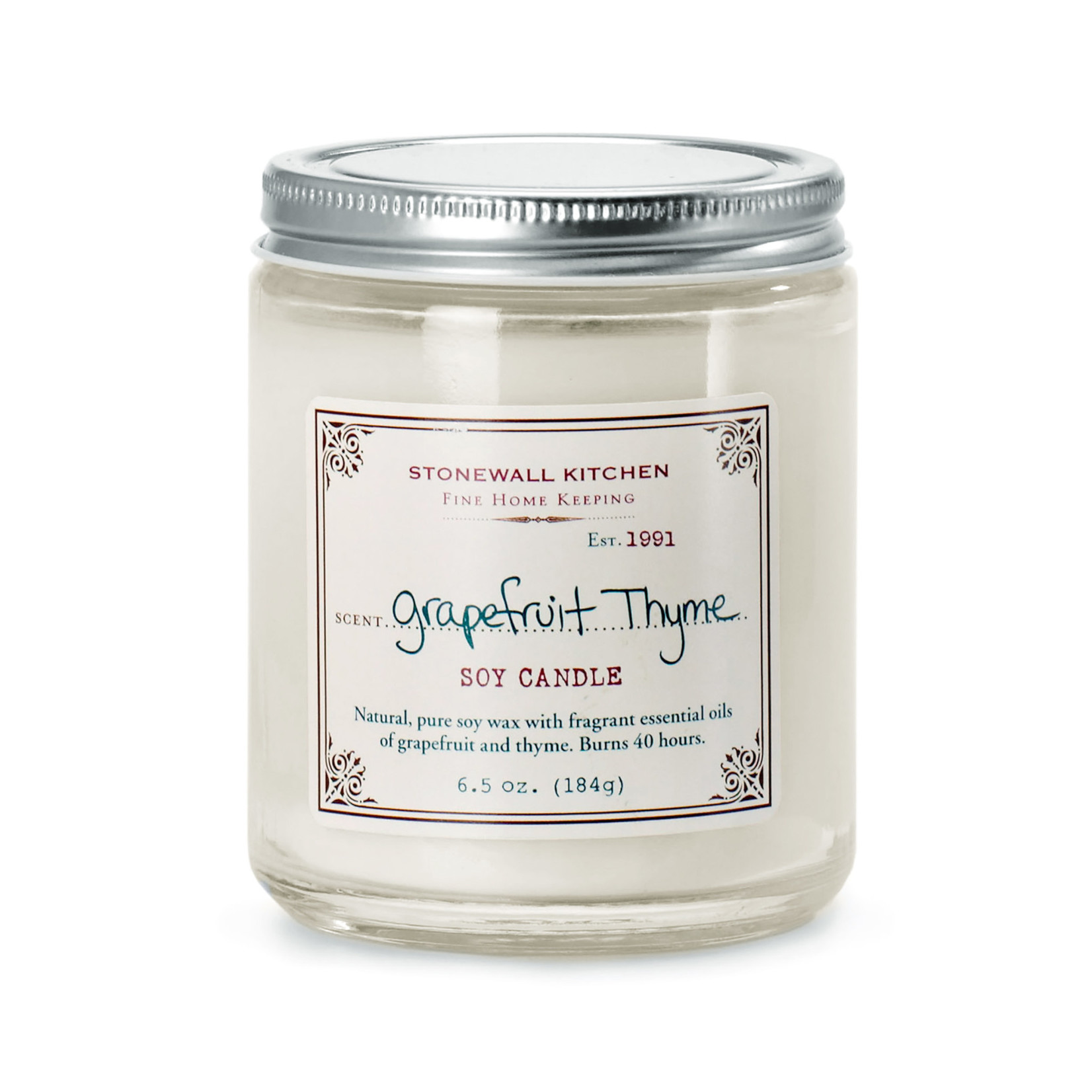 Stonewall Kitchen Grapefruit Thyme Candle | Stonewall Kitchen