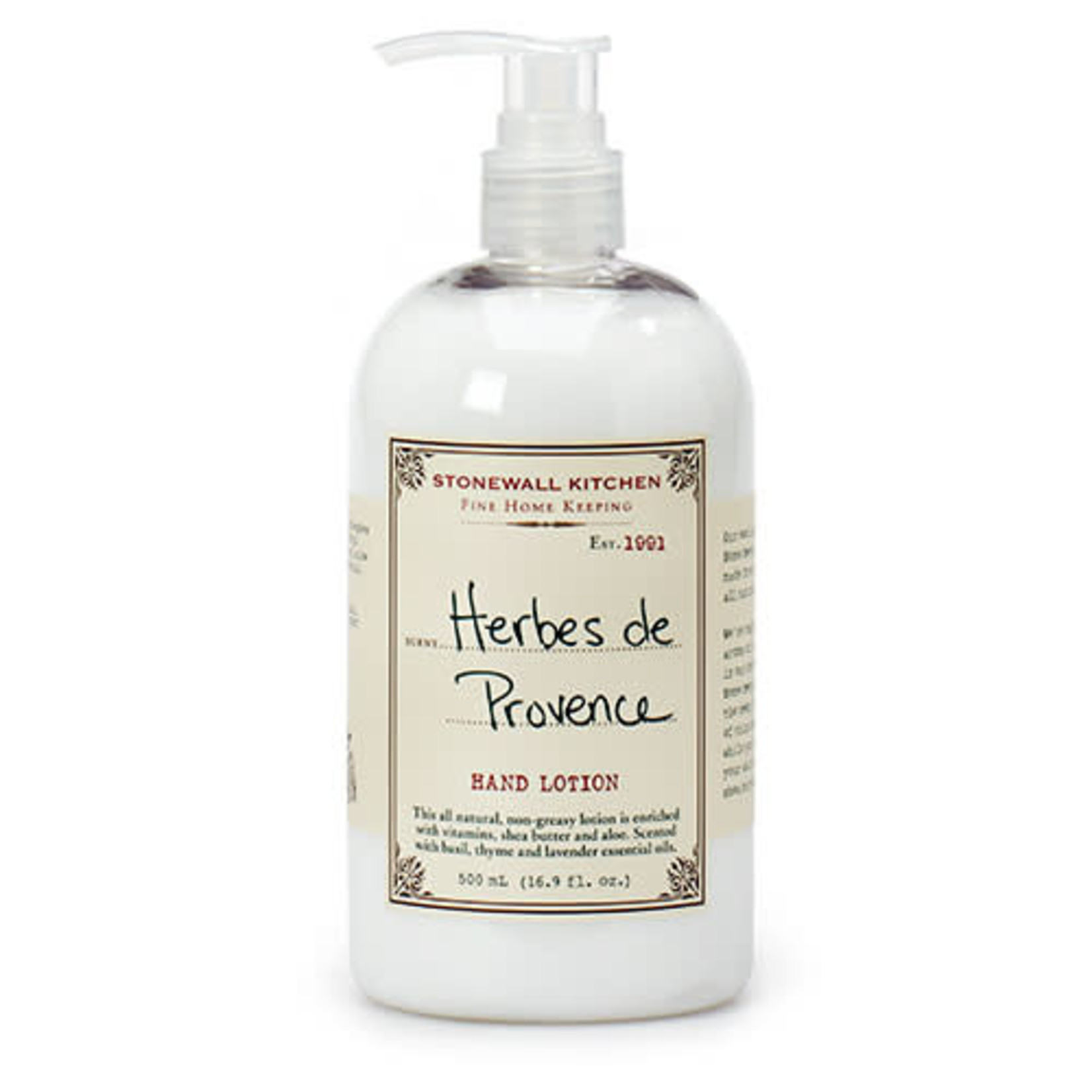 Stonewall Kitchen Herbes de Provence Hand Lotion