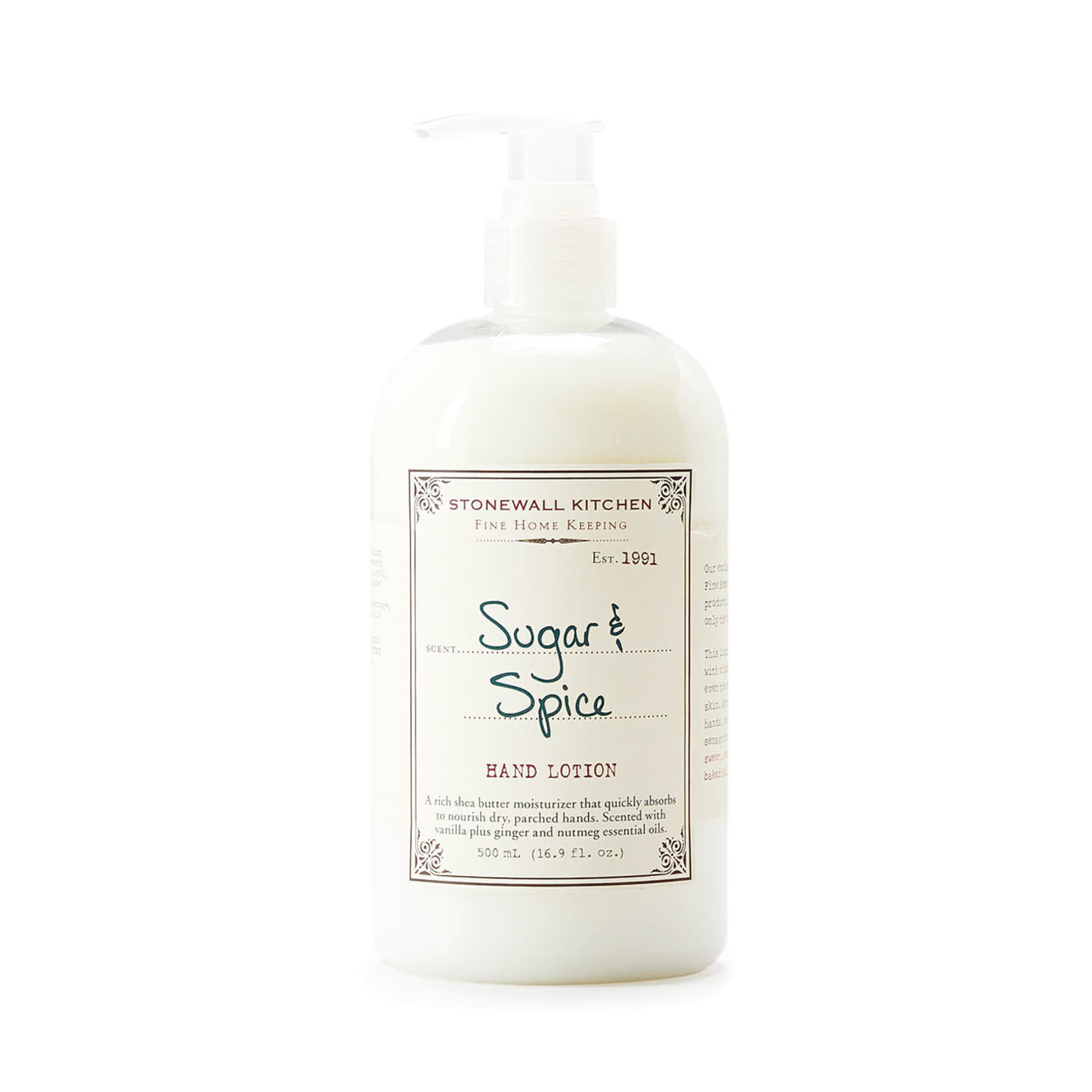 Stonewall Kitchen Sugar & Spice Hand Lotion | Stonewall Kitchen