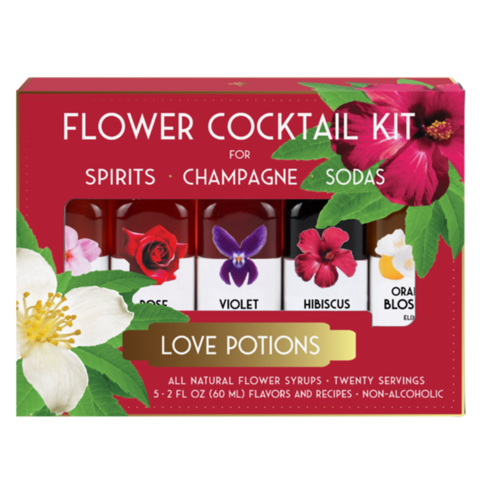Floral Elixir Company Love Potions Cocktail Kit
