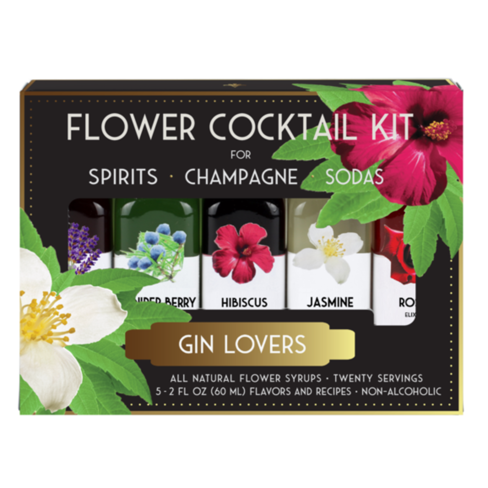 Floral Elixir Company Gin Lovers Cocktail Kit