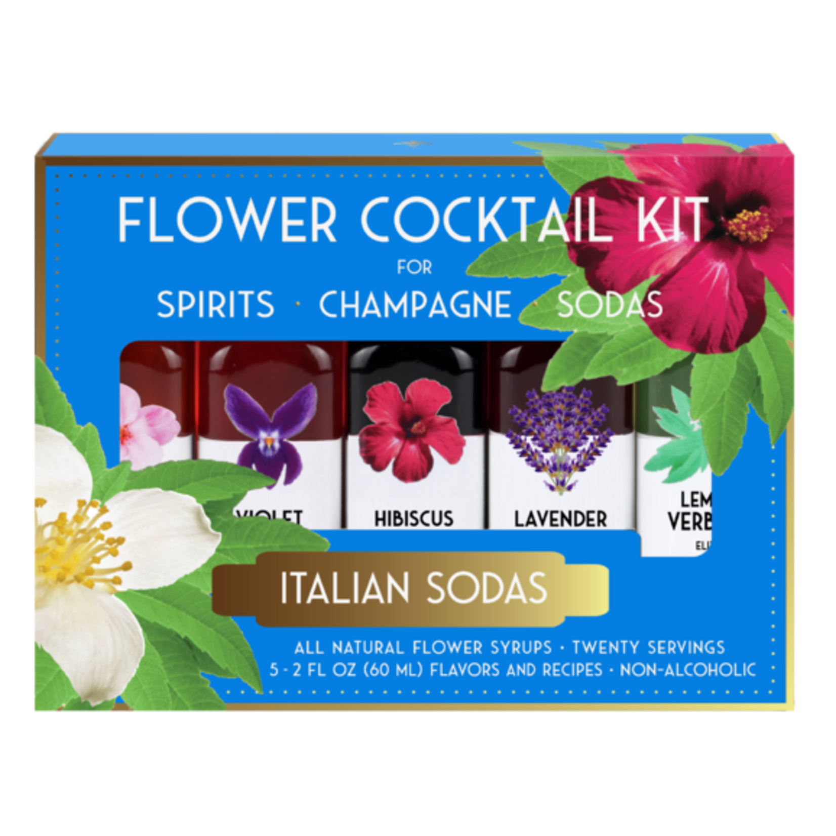 Floral Elixir Company Soda Lovers Cocktail Kit