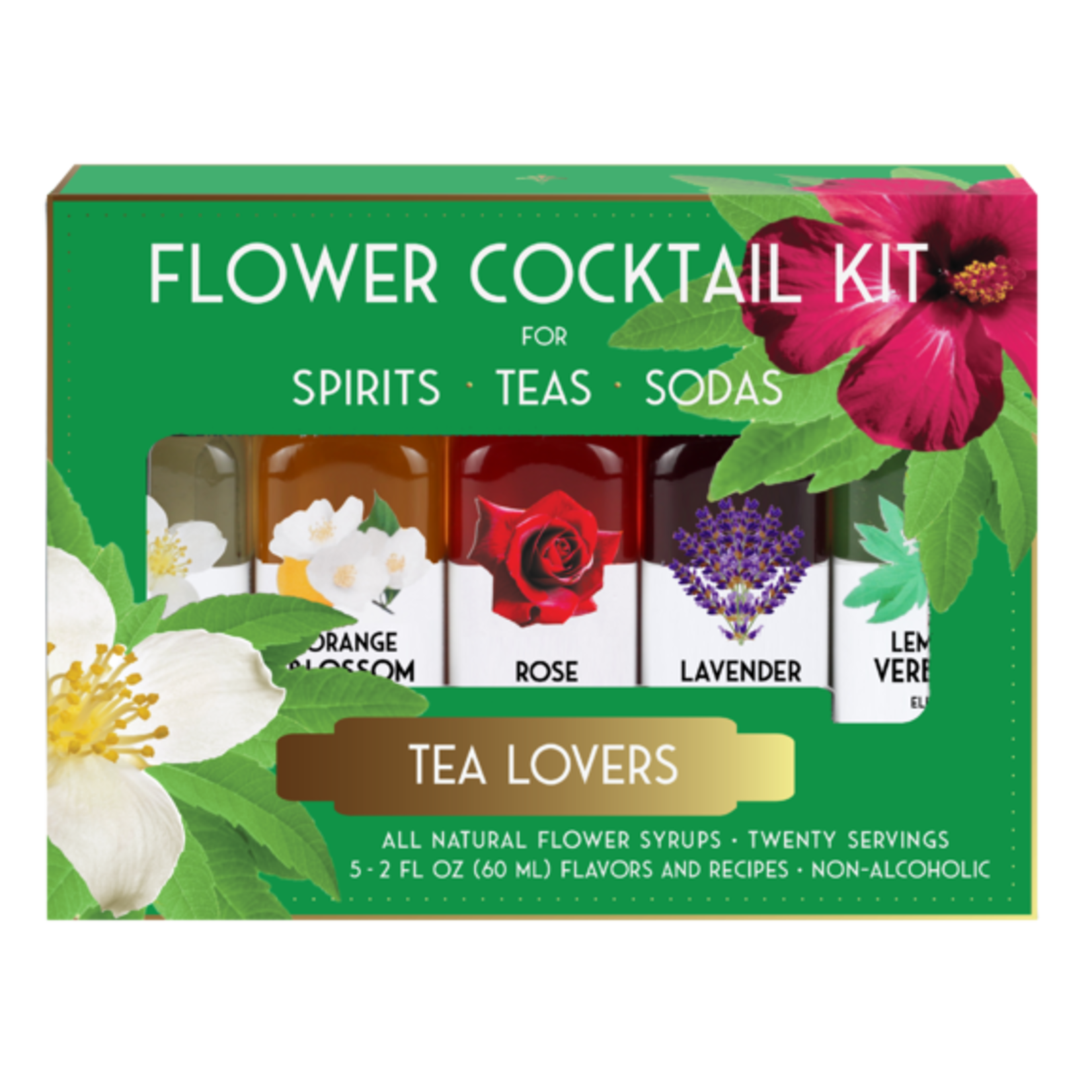 Floral Elixir Company Tea Lovers Cocktail Kit