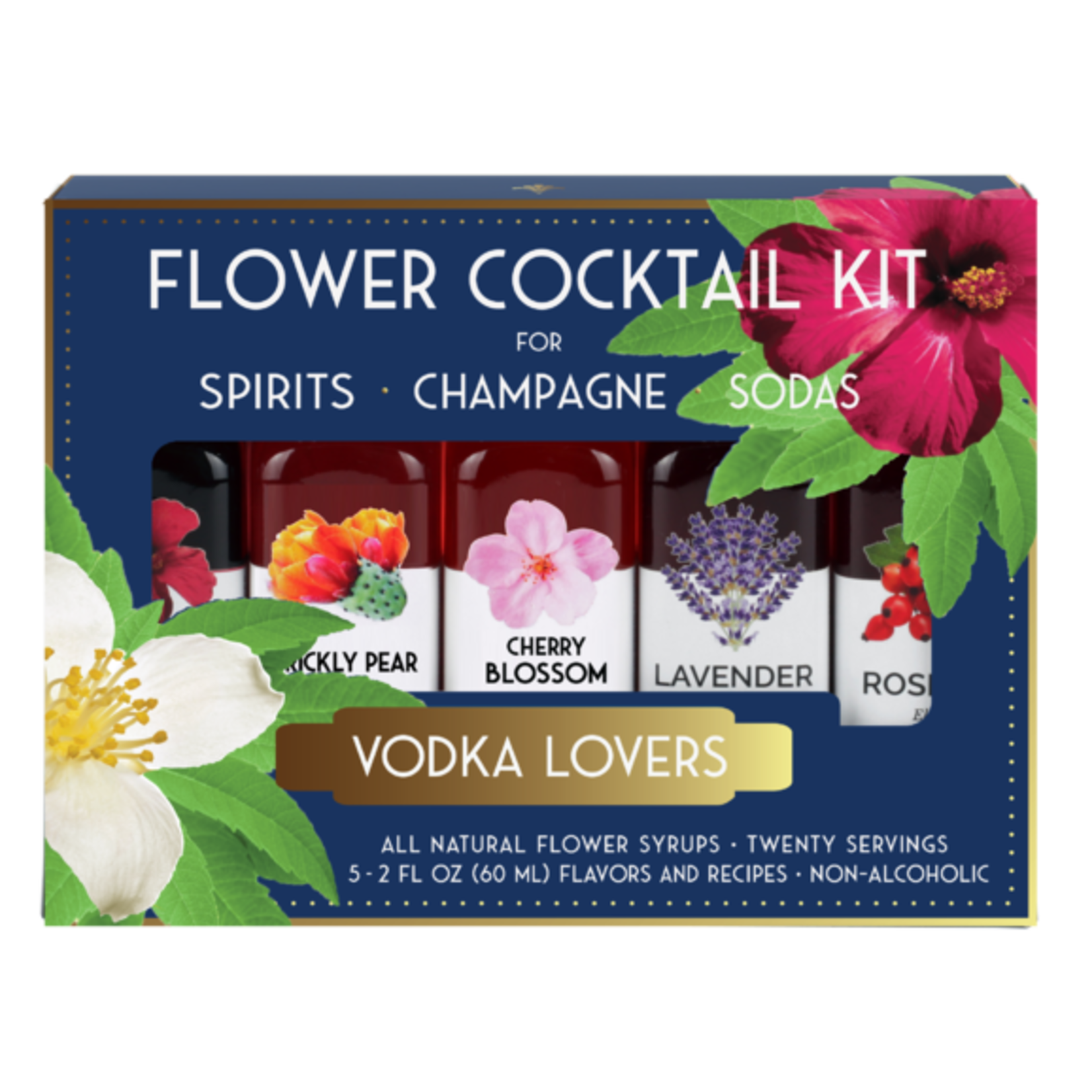 Floral Elixir Company Vodka Lovers Cocktail Kit | Floral Elixir Company