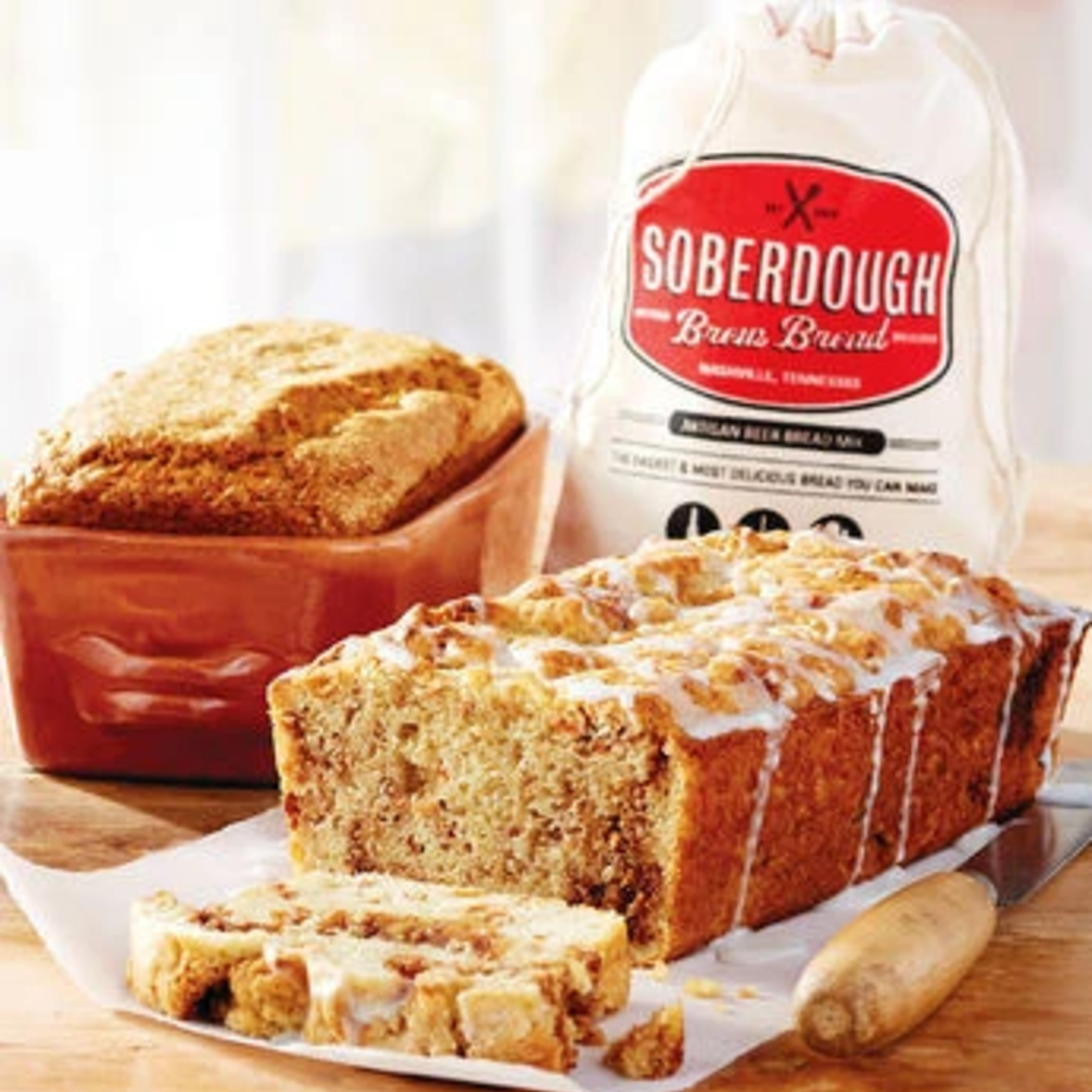 Soberdough Soberdough, Apple Fritter Bread