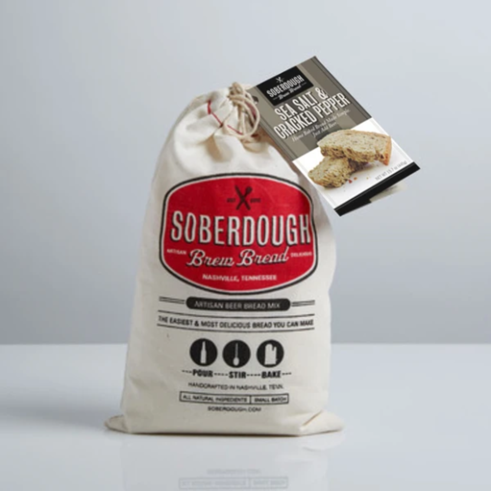 Soberdough Sea Salt & Cracked Pepper | Soberdough