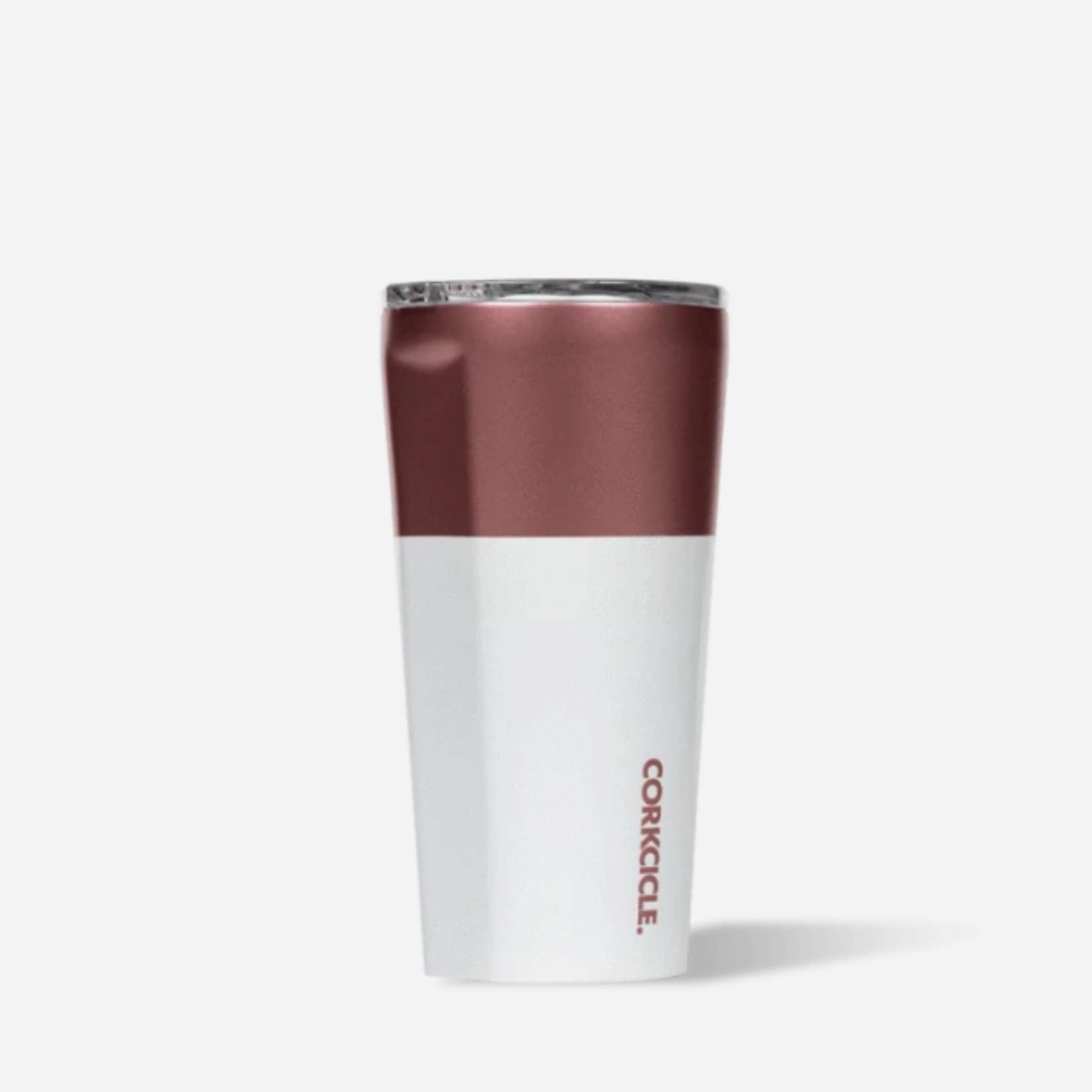 Corkcicle Corkcicle Tumbler 16oz, Rose/White Modern
