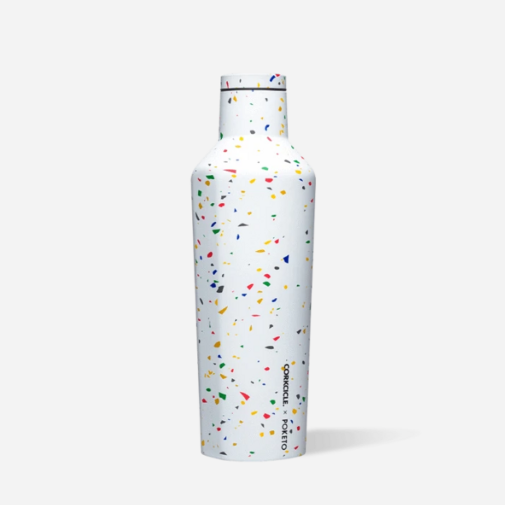 Corkcicle Corkcicle Canteen 16oz, White Terrazzo