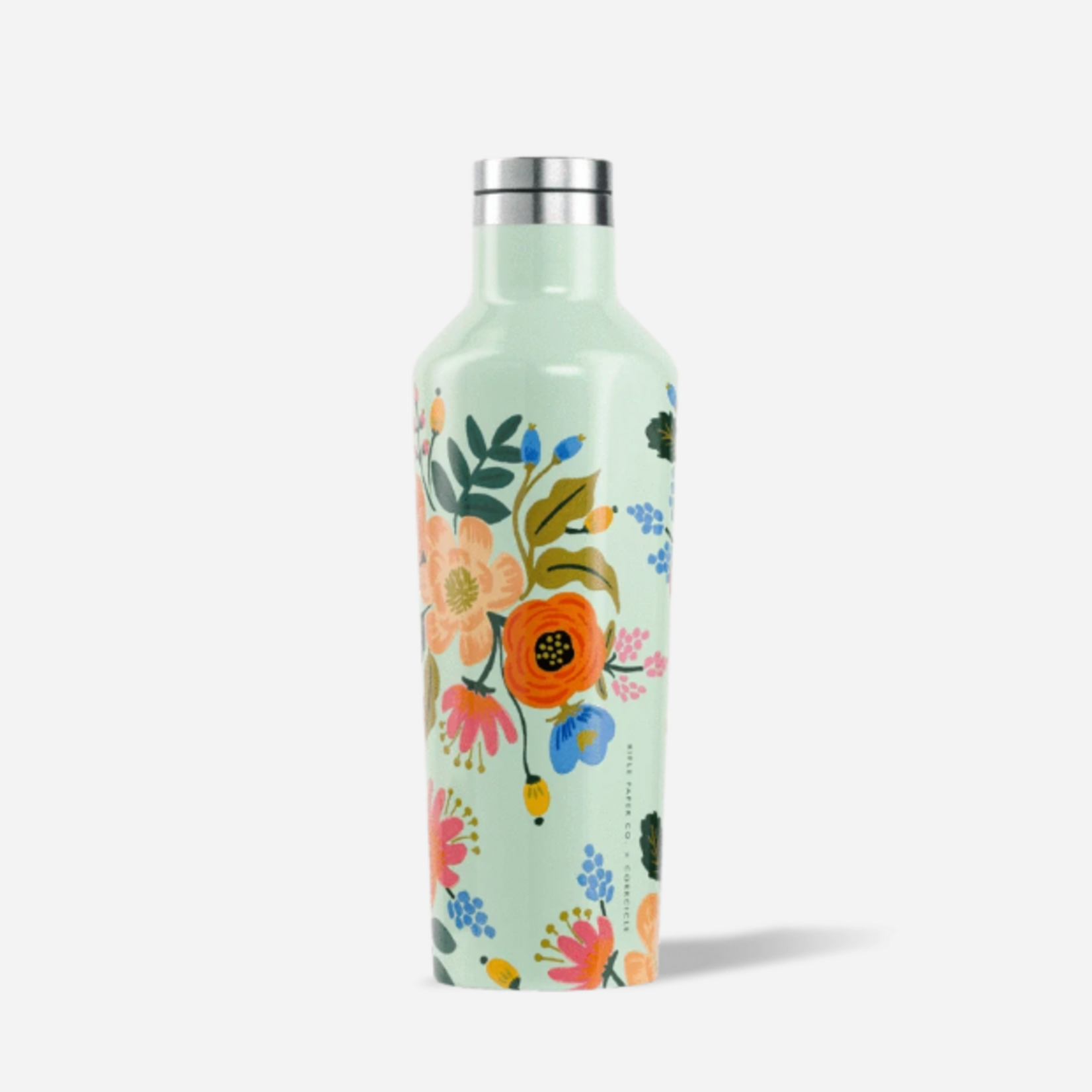 Corkcicle Corkcicle Canteen 16oz, Lively Mint Floral