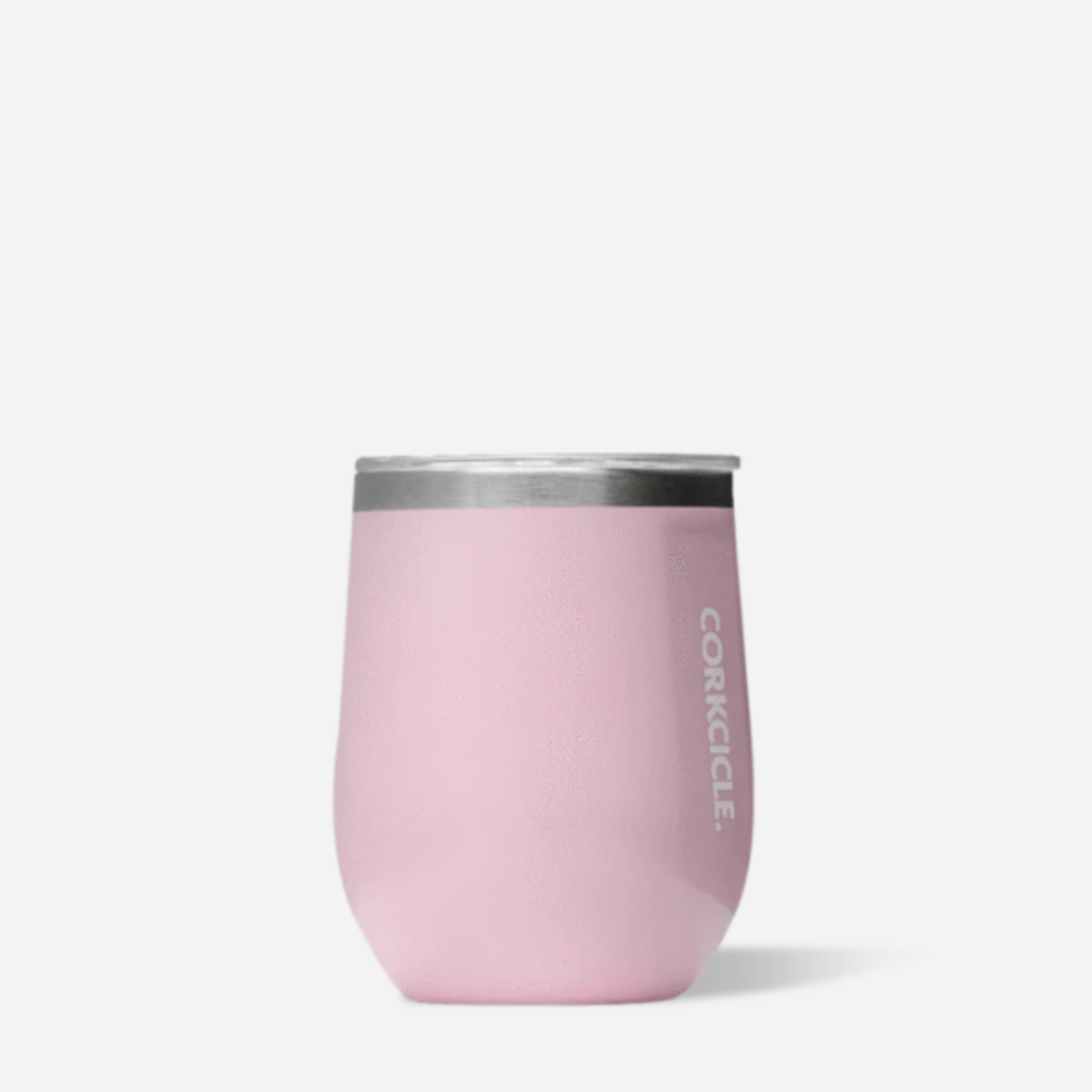 Corkcicle Corkcicle Stemless 12oz, Rose Quartz