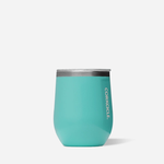 Corkcicle Corkcicle Stemless 12oz, Turquoise