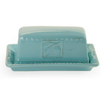 Sorrento Butter Dish, Aqua