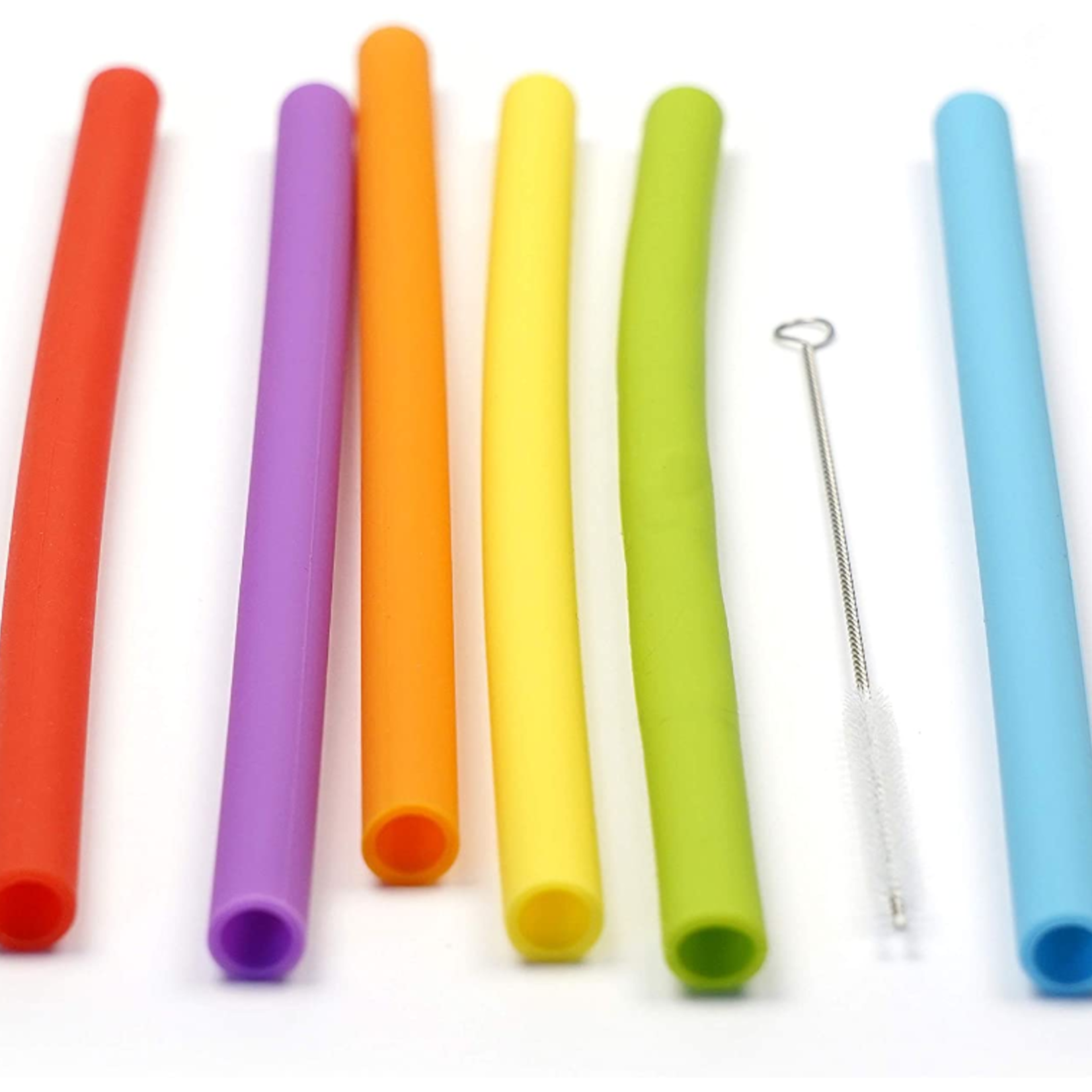 RSVP 10" Silicone Smoothie Straws | RSVP