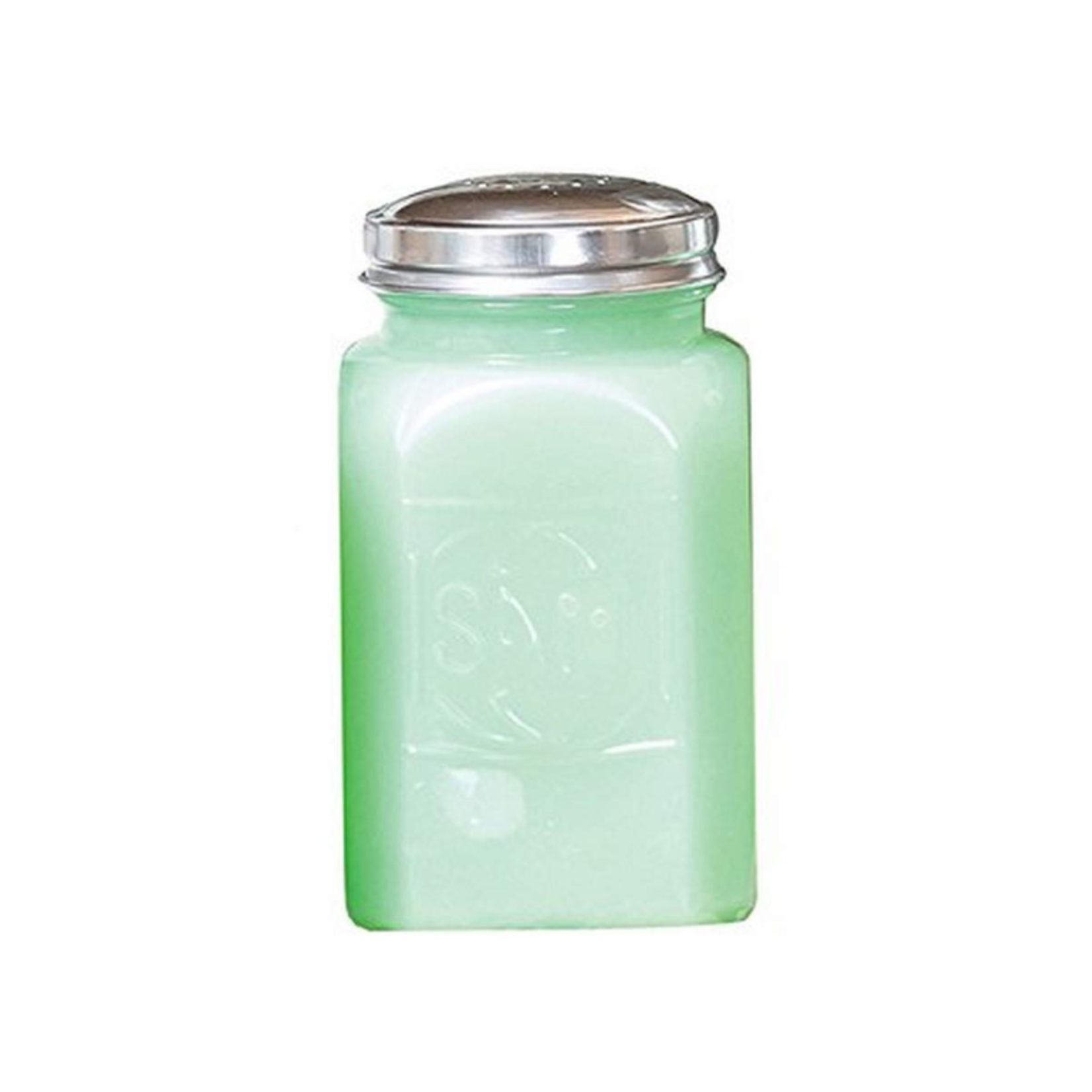 Tablecraft Jadeite Glass, Range Top Salt Shaker, 6oz