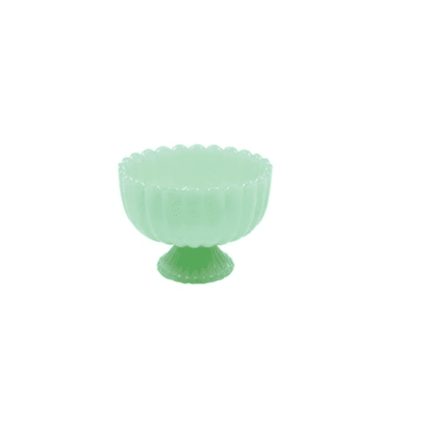 Tablecraft Jadeite sundae dish, 8 oz