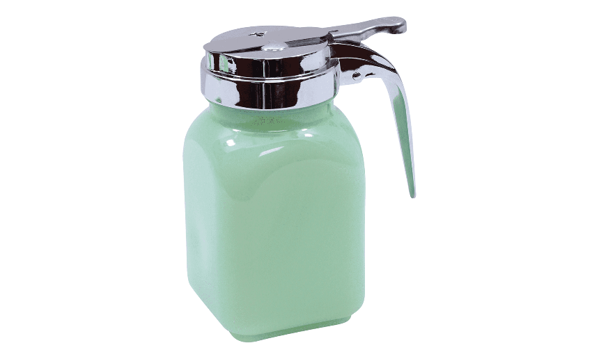 Jadeite Glass Syrup Dispenser Duluth Kitchen Co