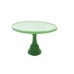 Tablecraft Jadeite Glass Cake Stand