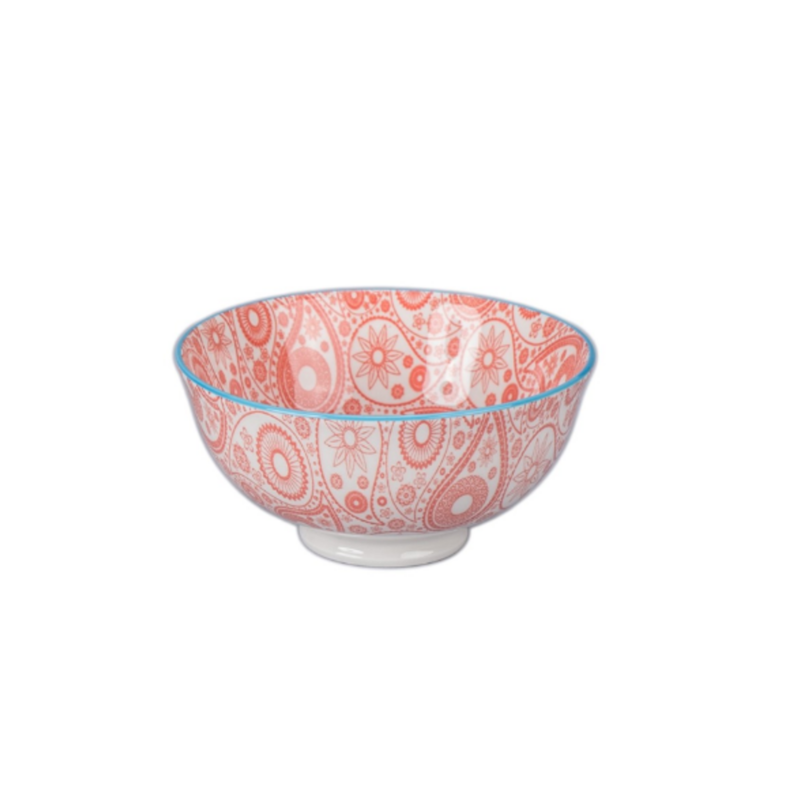 BIA Cordon Bleu Paisley Bowl, Red/Turq | BIA Cordon Bleu