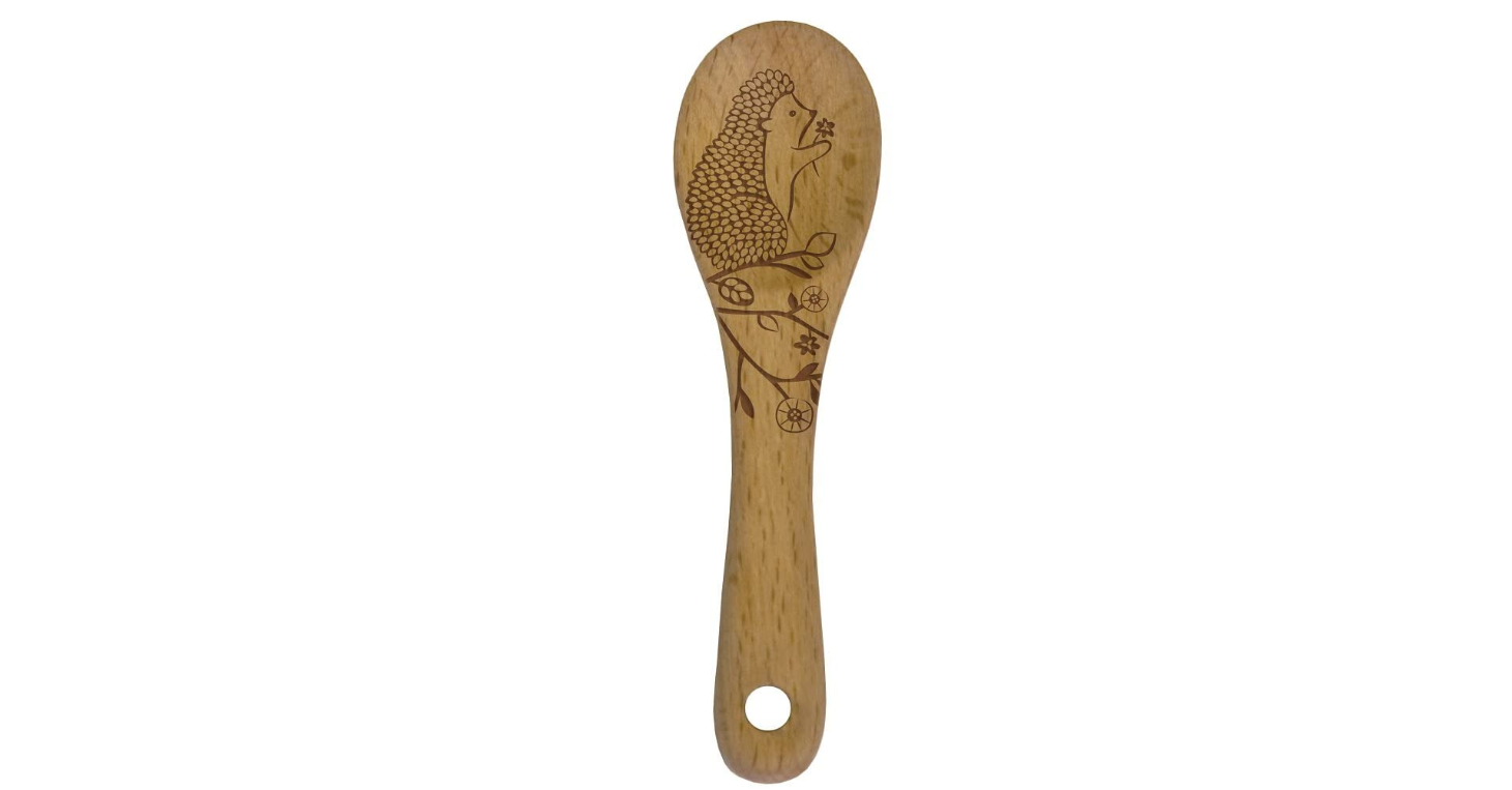 Beechwood Mini Spoons, Woodland, Hedgehog Duluth Kitchen Co