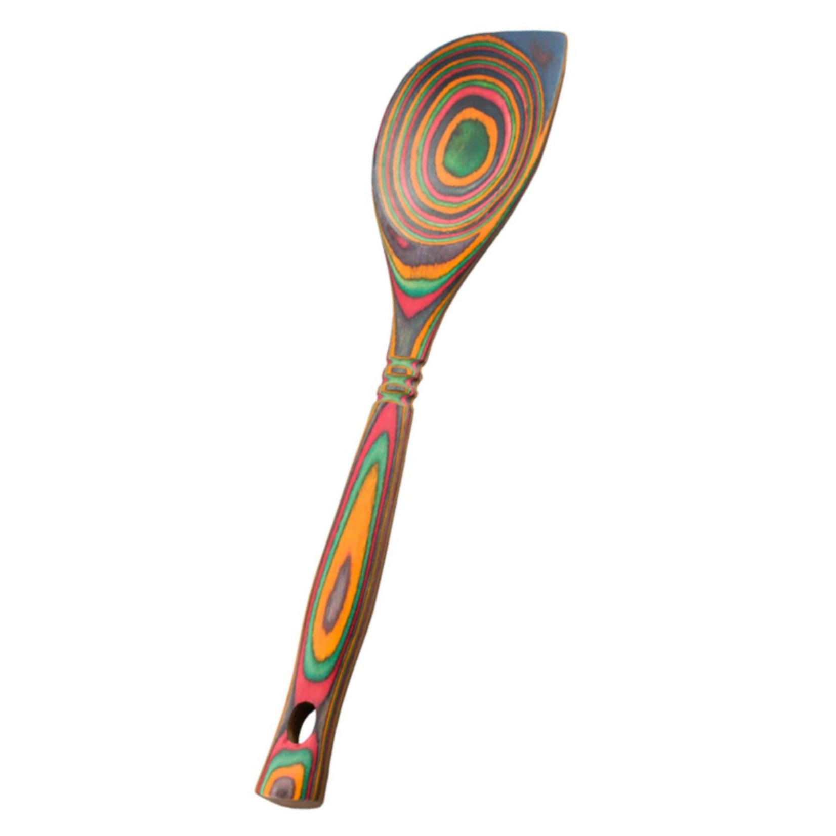 Island Bamboo Rainbow Pakka Corner Spoon | Island Bamboo
