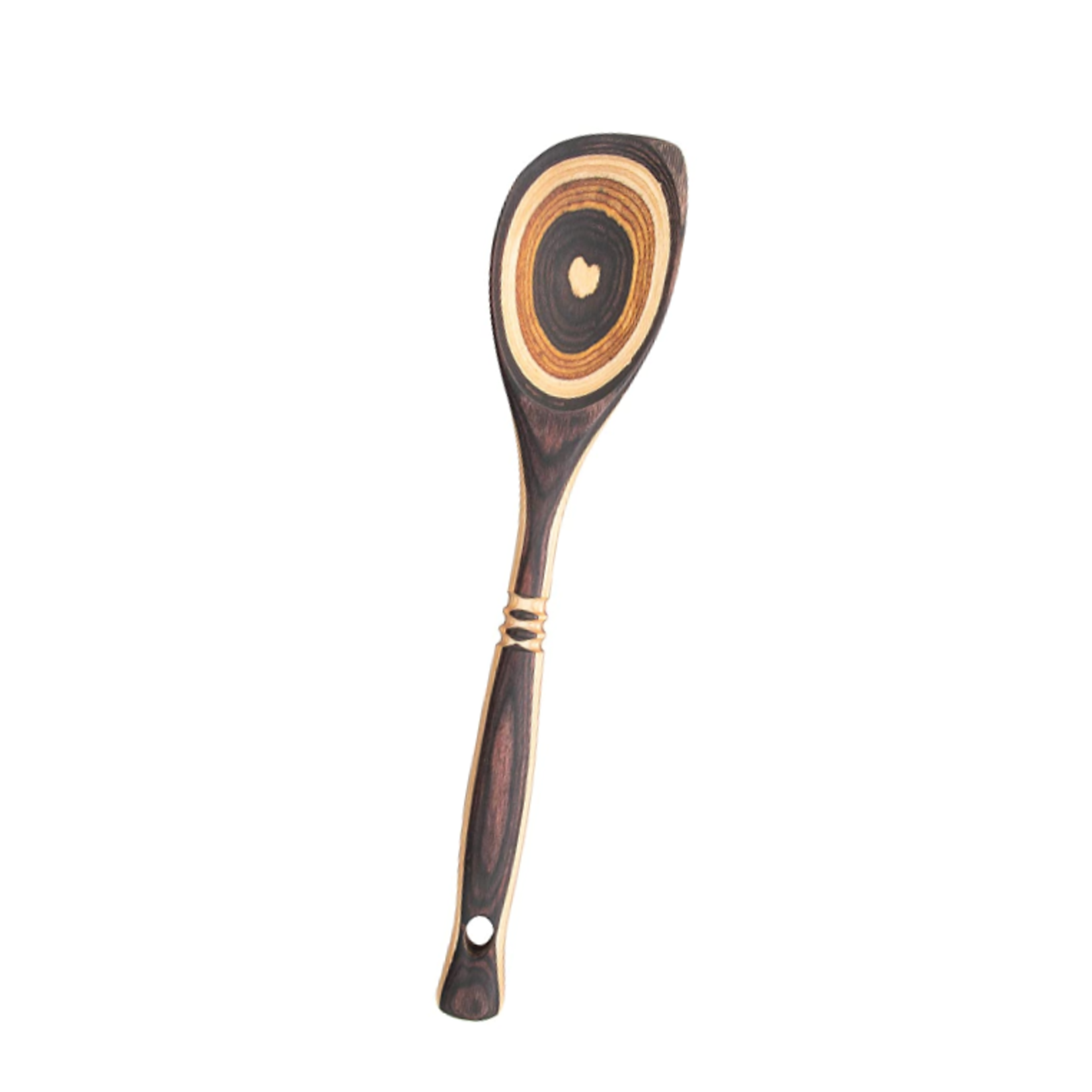 Island Bamboo Natural Pakka Corner Spoon | Island Bamboo