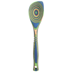 Island Bamboo 12" Peacock Pakka Corner Spoon | Island Bamboo