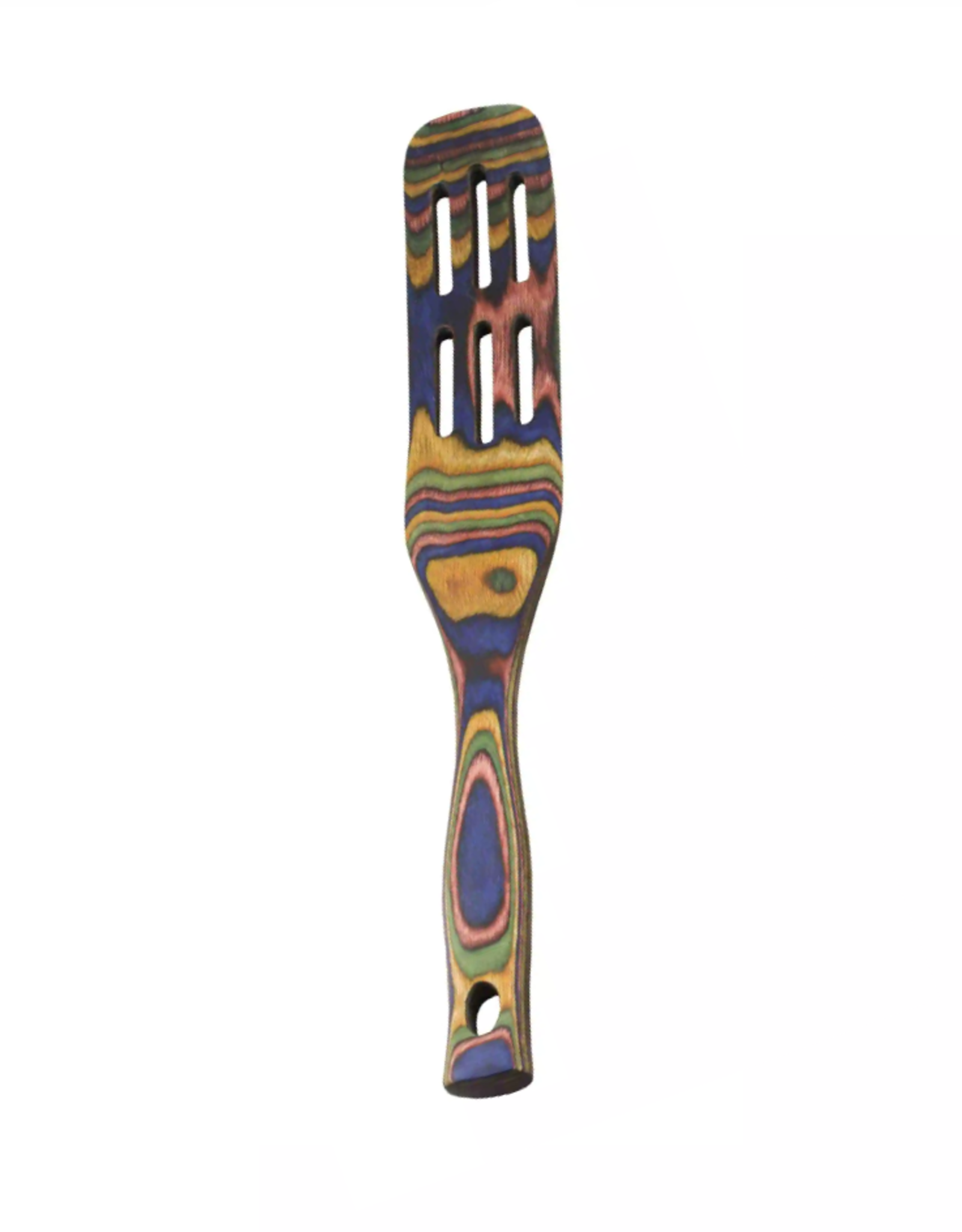 Rainbow Slotted Pakka Spurtle Duluth Kitchen Co