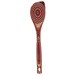 Island Bamboo Red Pakka Corner Spoon | Island Bamboo
