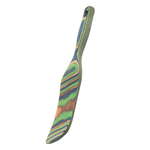 Island Bamboo 11" Peacock Pakka Spurtle | Island Bamboo