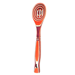 Island Bamboo Red Pakka Slotted Spoon | Island Bamboo