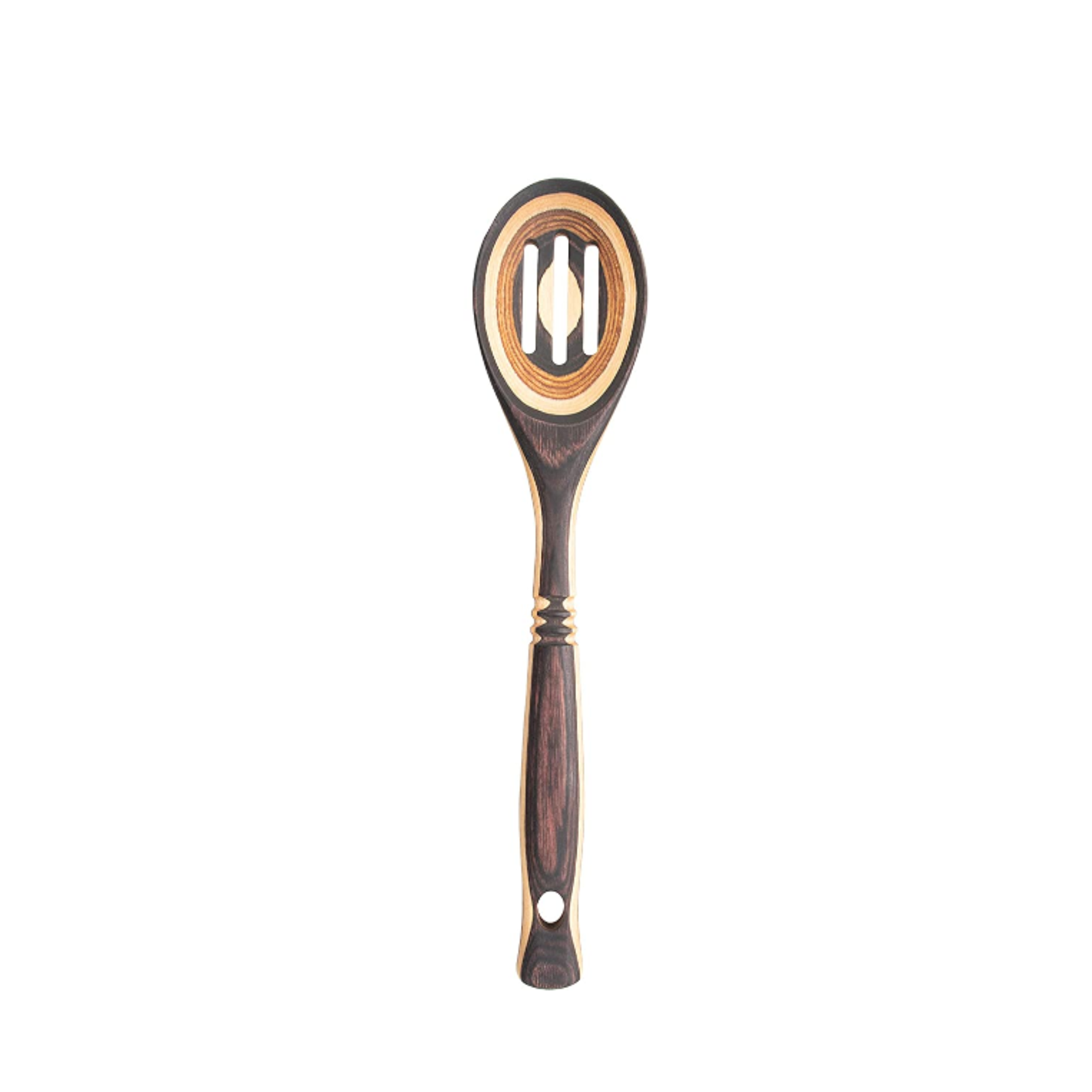 Island Bamboo Natural Pakka Slotted Spoon | Island Bamboo