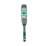 Island Bamboo 13" Peacock Pakka Slotted Spurtle | Island Bamboo