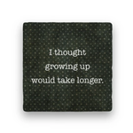 Paisley & Parsley Growing Up - Marble Coaster