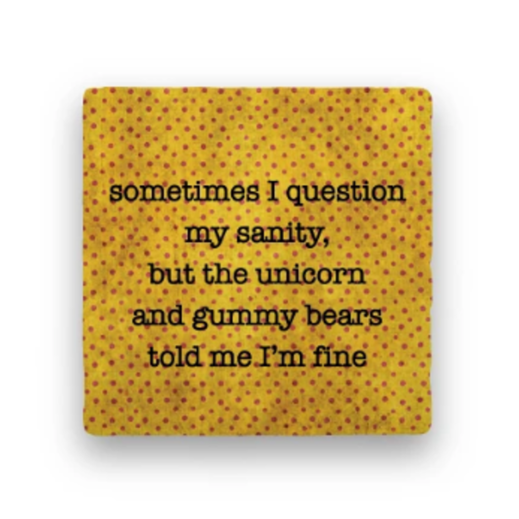 Paisley & Parsley Designs Unicorn - Marble Coaster | Paisley & Parsley Designs