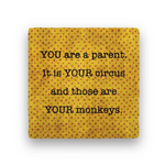 Paisley & Parsley Designs Coaster, Circus | Paisley & Parsley Designs