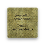 Paisley & Parsley Cardboardeaux - Marble Coaster