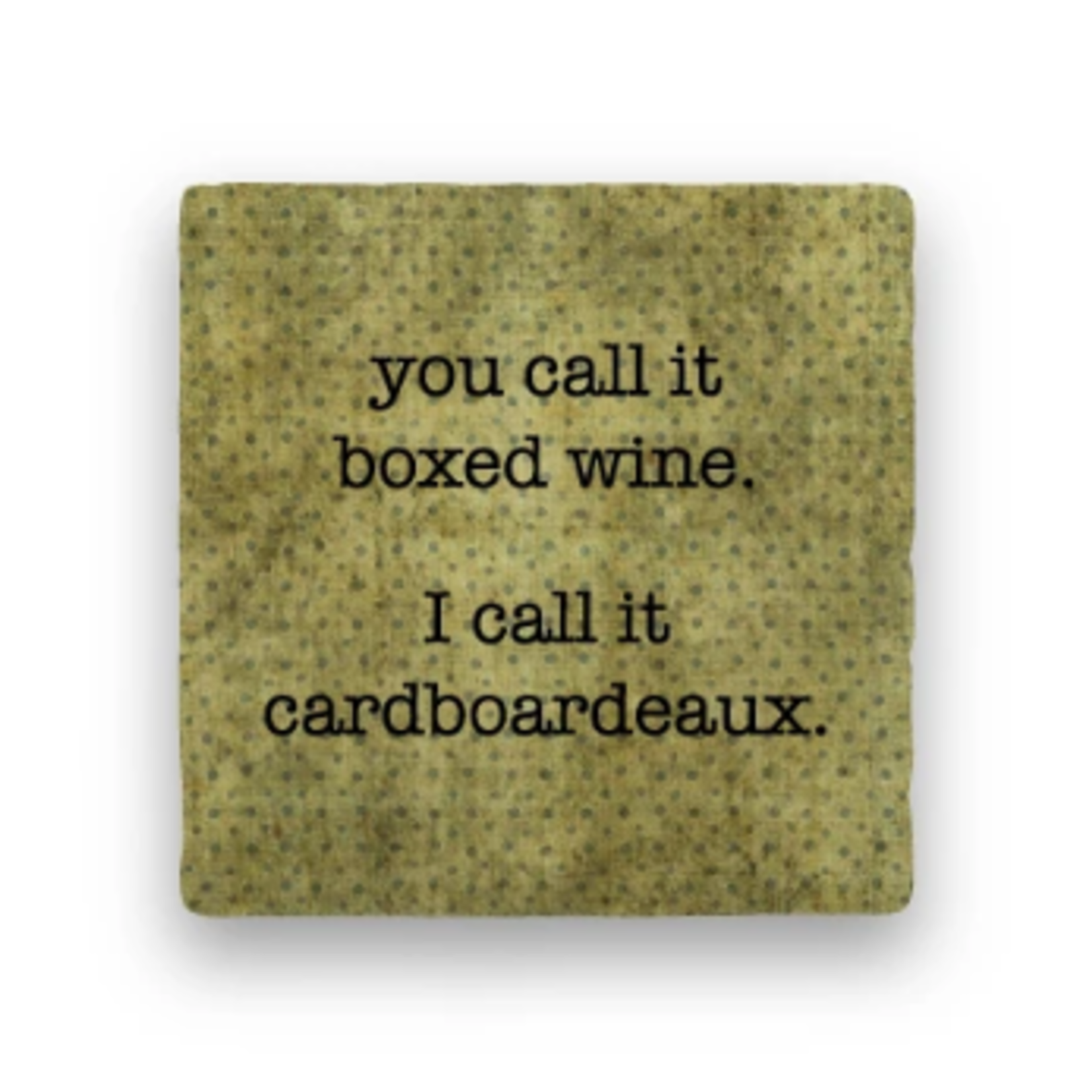 Paisley & Parsley Cardboardeaux - Marble Coaster