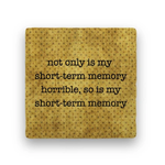 Paisley & Parsley Short-Term Memory - Marble Coaster
