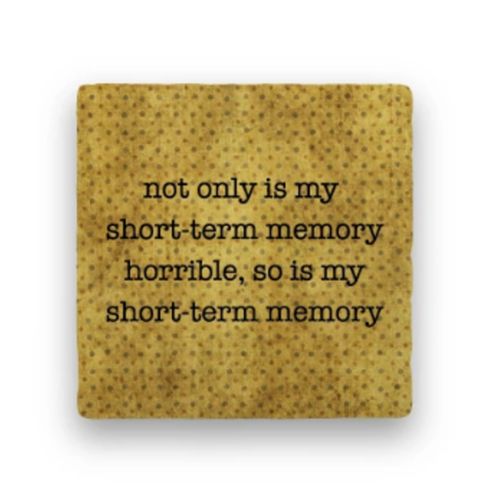 Paisley & Parsley Short-Term Memory - Marble Coaster