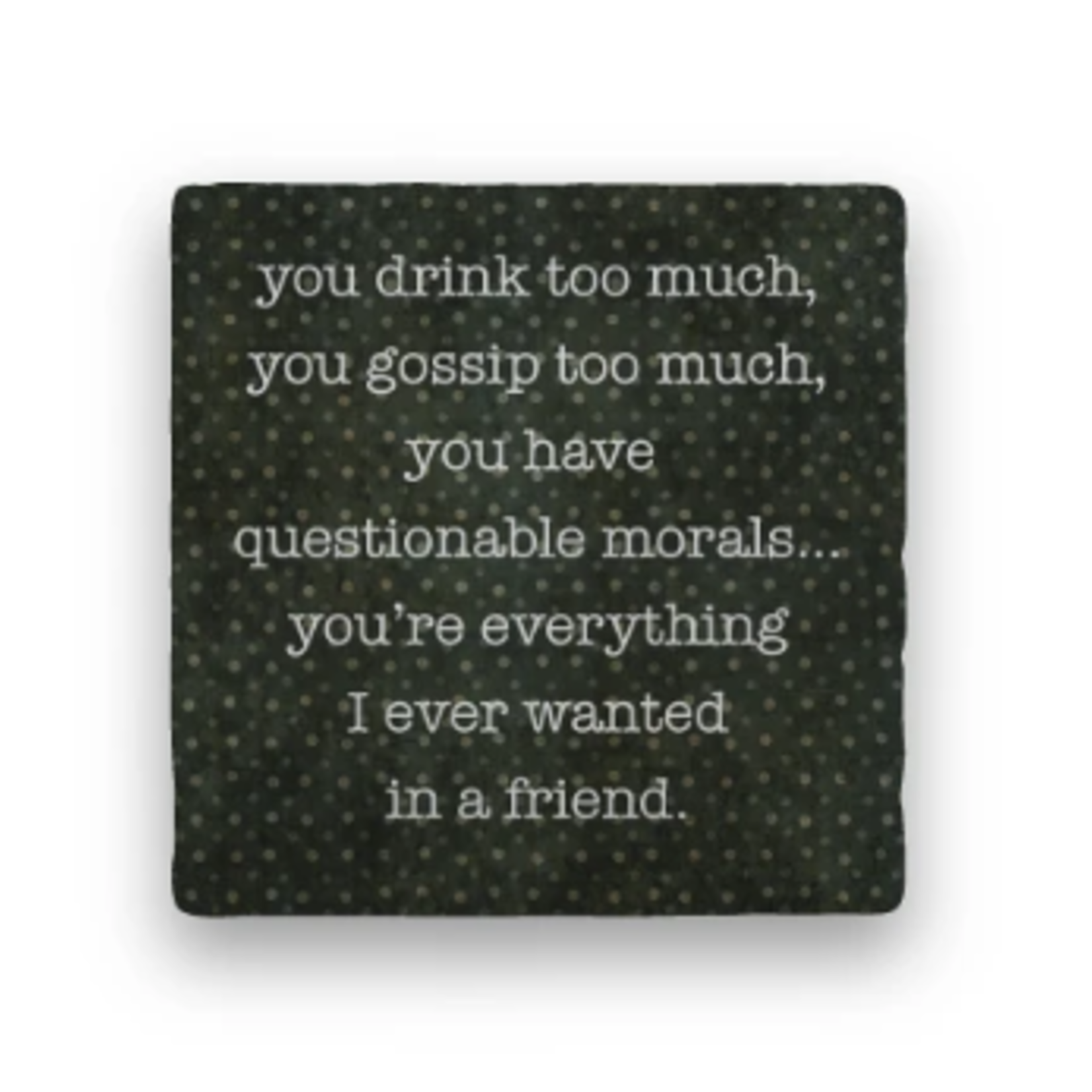 Paisley & Parsley Designs Friend - Marble Coaster | Paisley & Parsley Designs