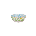 BIA Cordon Bleu Emma Footed Bowl, Turq/Org | BIA Cordon Bleu
