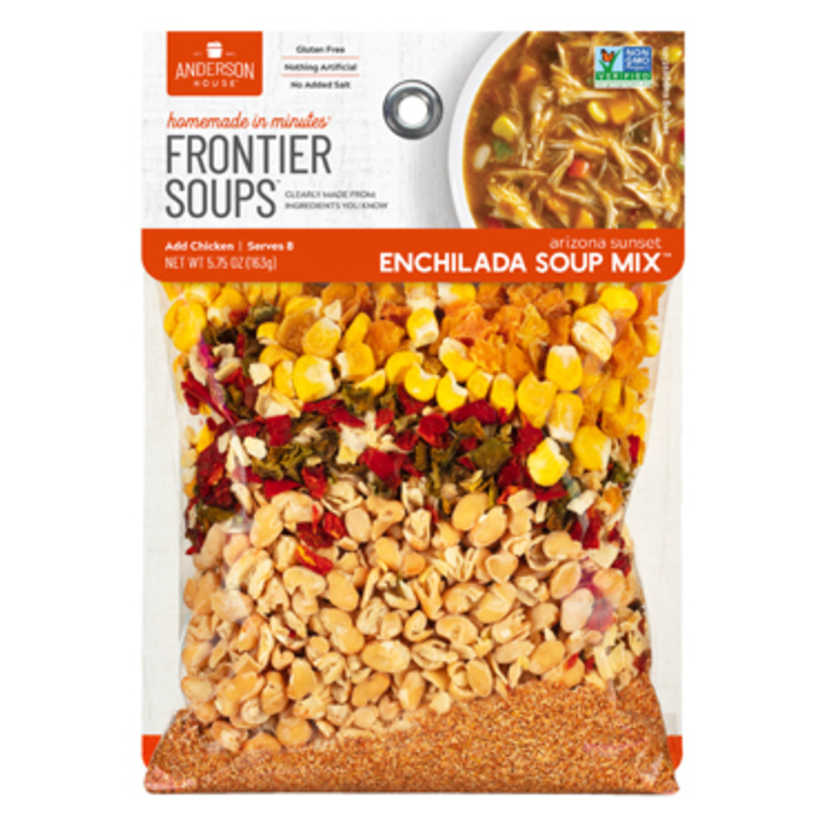 Frontier Soups Arizona Sunset Enchilada Soup Mix