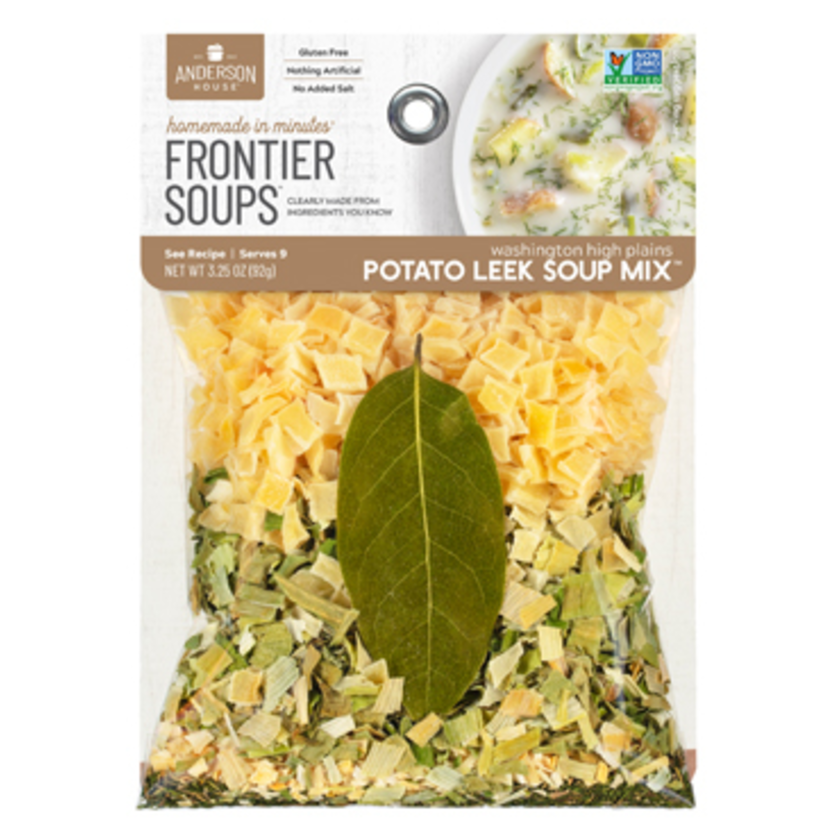 Frontier Soups Washington Plains Potato Leek Soup Mix