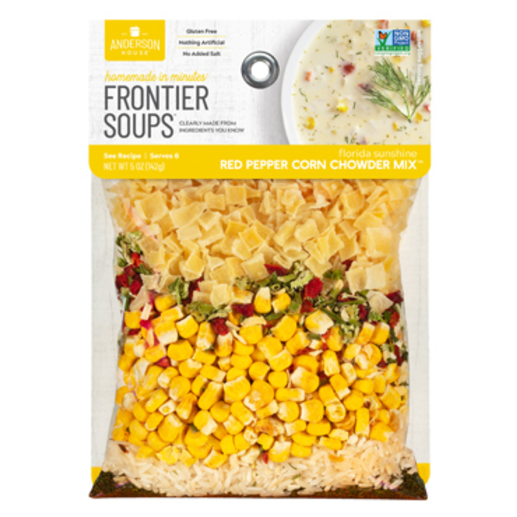 Frontier Soups Florida  Red Pepper Corn Chowder Mix