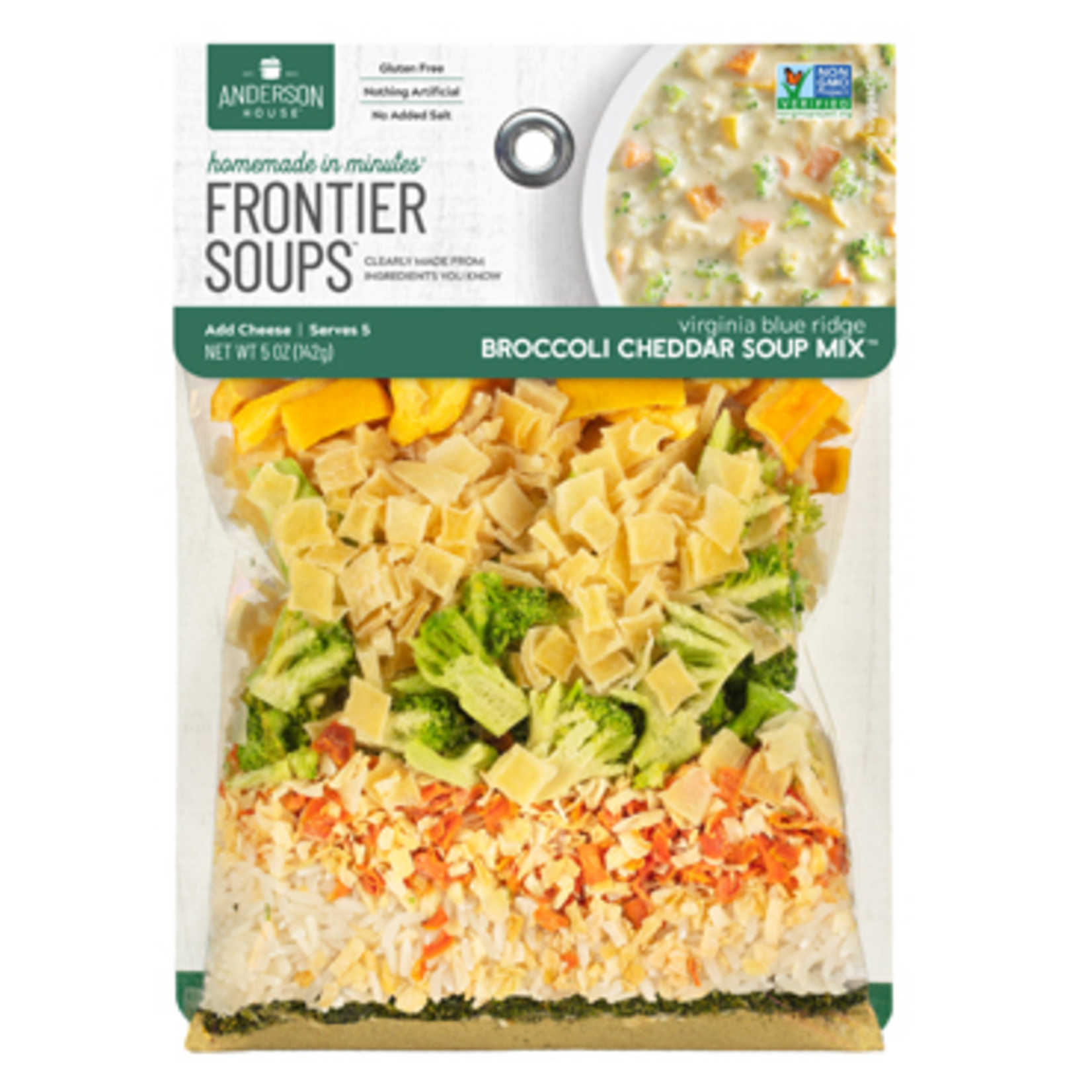 Frontier Soup Virginia Blue Ridge Broccoli Cheddar Soup Mix | Frontier Soup
