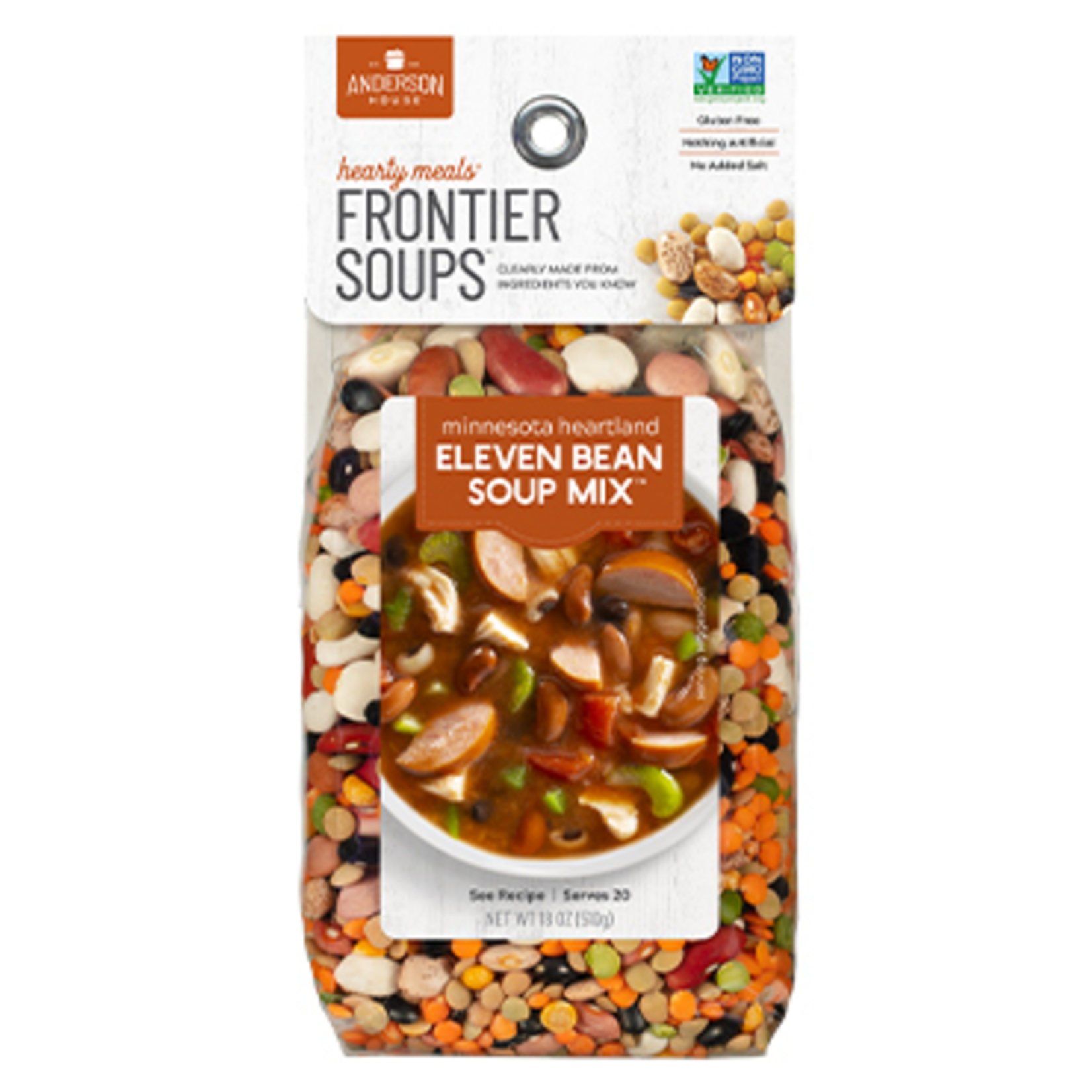 Frontier Soups Minnesota Heartland Eleven Bean Soup Mix