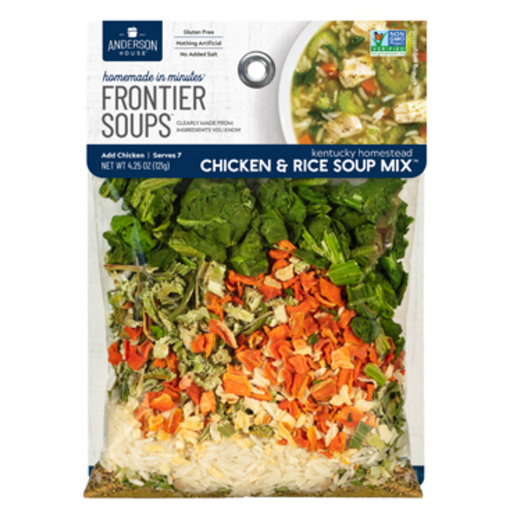 Frontier Soup Kentucky Homestead Chicken & Rice Soup Mix | Frontier Soup