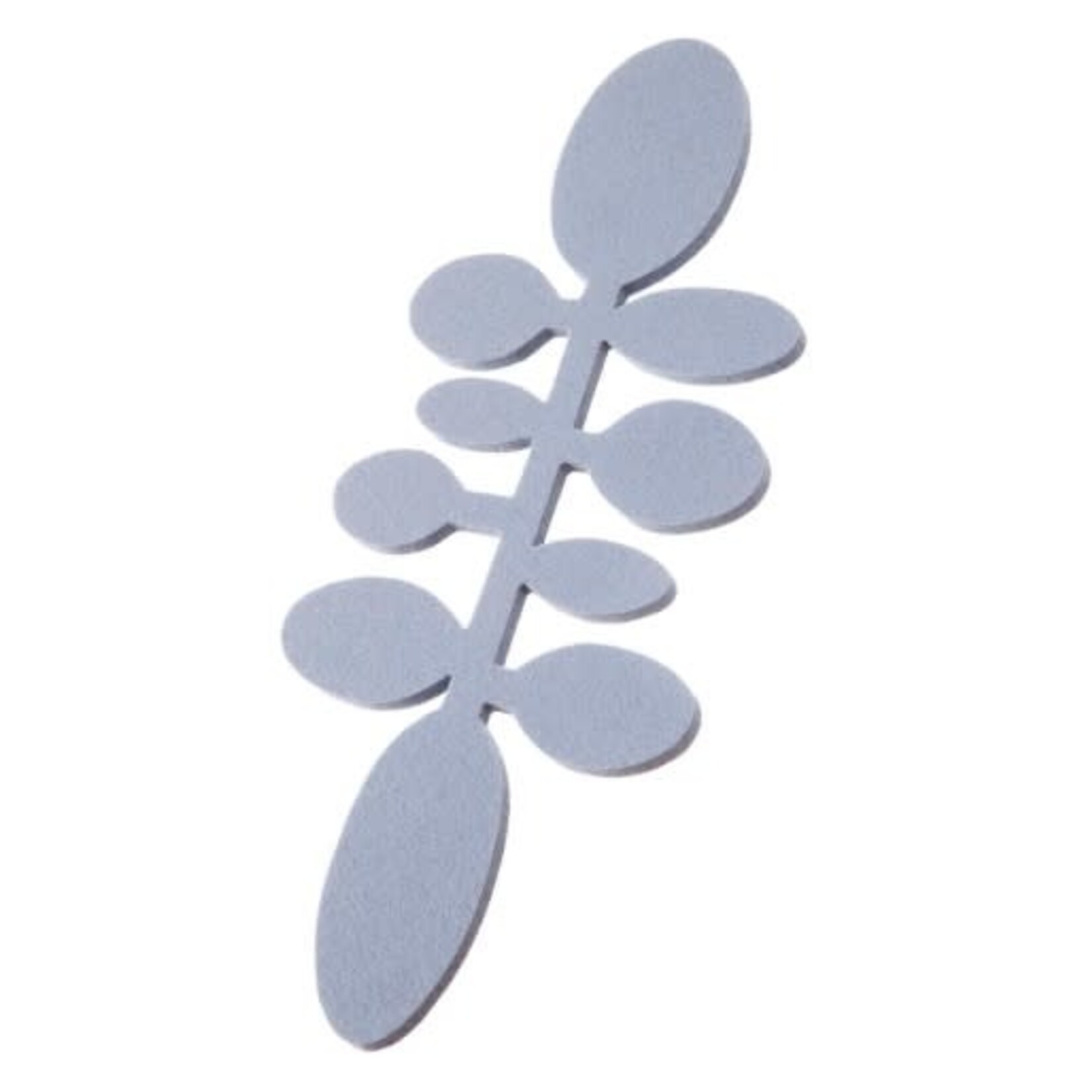 Felt Trivet, Long, Silver